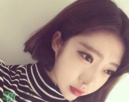 2017中分短发_中分短发发型图片