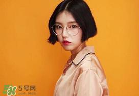 2017中分短发_中分短发发型图片