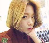 2017中分短发_中分短发发型图片