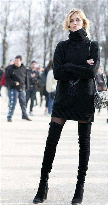 连裤袜如何搭配好看 同色搭配最百搭