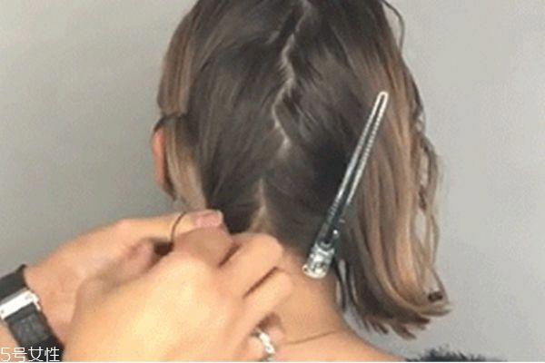 3岁宝宝短发简单编发 小女孩可爱发型