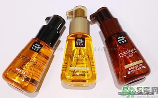 爱茉莉美妆仙三种护发精油的功效与区别