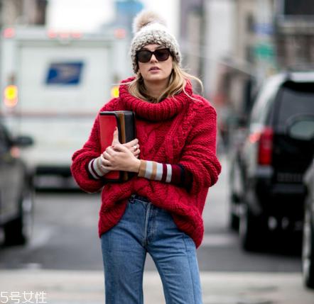 红色毛衣什么款式好看？新年运势全靠它