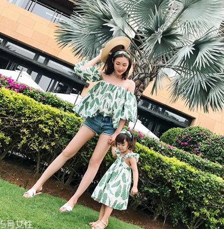 夏天母女装怎么搭配?夏季母女装搭配图片