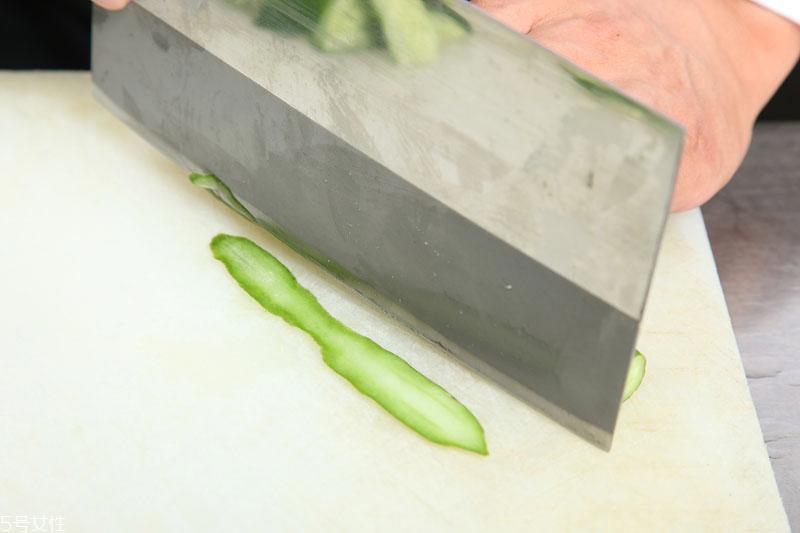 青瓜怎么切 5种切青瓜的基本刀工
