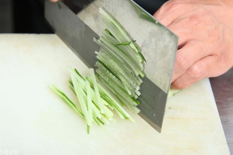 青瓜怎么切 5种切青瓜的基本刀工