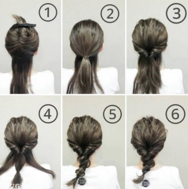 公主编发图片简单漂亮 公主编发教程图解步骤