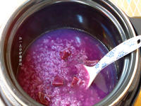 紫薯粥制作全过程方法