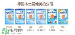 德国爱他美分段法及各段特点?德国爱他美分段说明