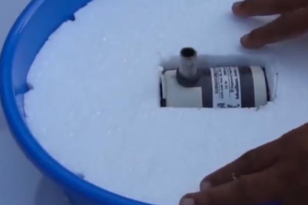 怎样才能自制一个小喷泉，把自己训练成小喷泉