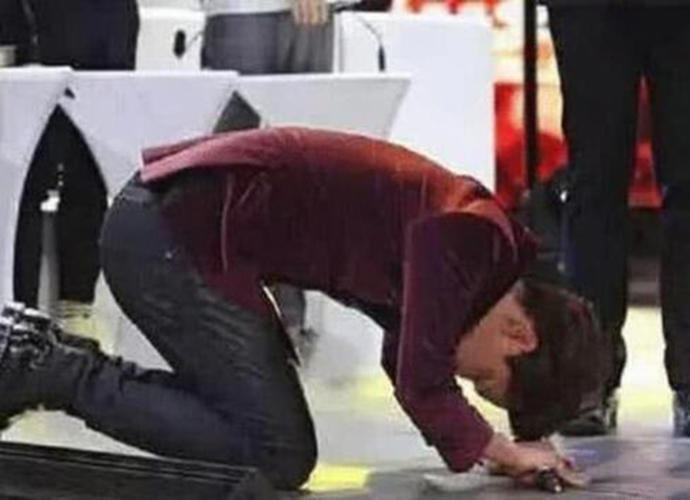 天天向上小五现状，天天向上小五跪汪涵是哪一期