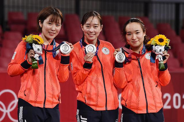 伊藤美诚一届奥运集齐金银铜