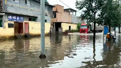 河北1地现1963年以来最大洪水