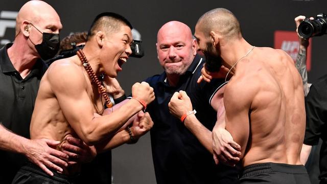 UFC:李景亮首回合遭奇马耶夫降服