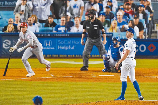 大谷9上三垒打 破对手无安打比赛