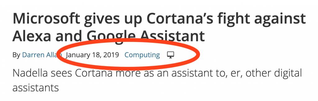 从微软放弃小娜说起