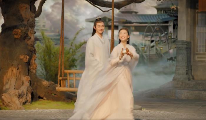 周冬雨蒋梦婕长得像 仙侠剧古装风格