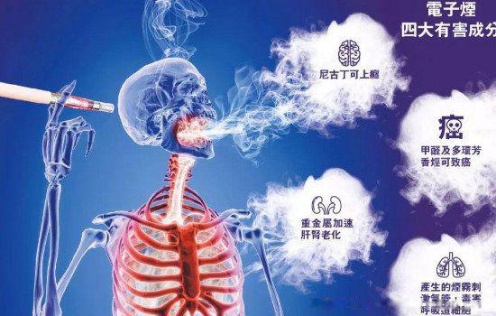 电子烟对人体的危害有多大 抽一年电子烟后果有多严重