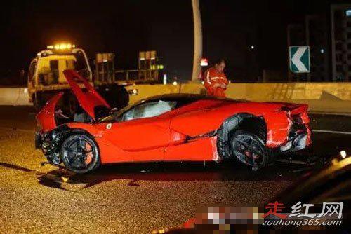 秦奋撞车的是什么车 这辆法拉利当年在上海仅有2辆