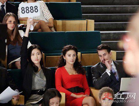 美人鱼张雨绮饰演李若兰分腿照 曾经她的男友是汪小菲