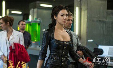 美人鱼张雨绮饰演李若兰分腿照 曾经她的男友是汪小菲