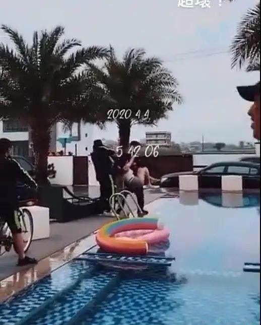 罗志祥多人运动事件女主 参加泳池派对的多名女生