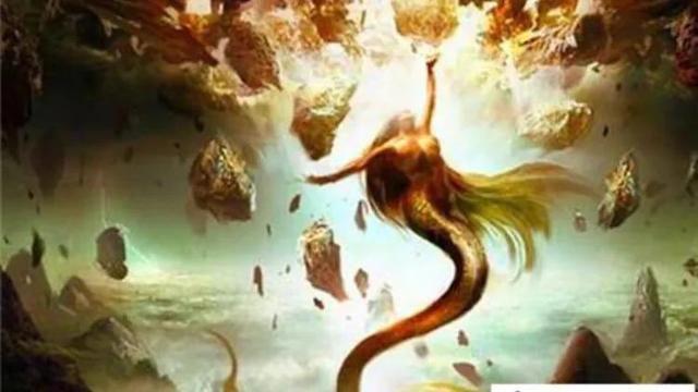 女娲吃人的图片 补天吃人的恐怖照可怕