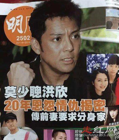 莫少聪洪欣分手原因 为什么抛弃洪欣和孩子