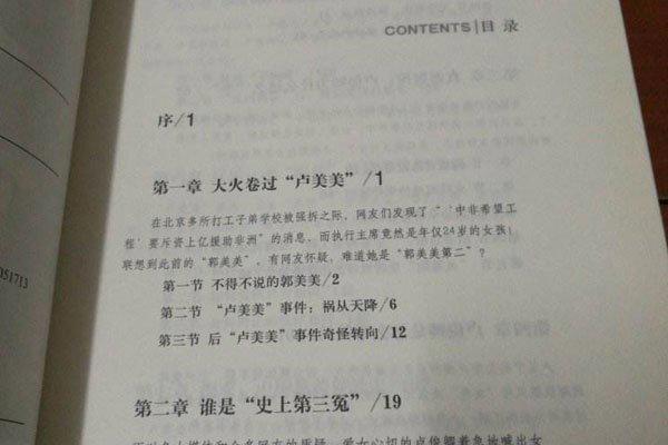 卢美美事件始末 父女中非希望工程不简单