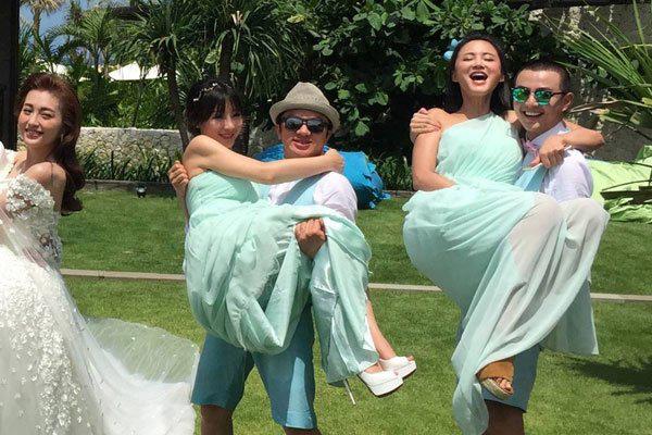 闹伴娘3分34秒全国疯传了 占便宜让人觉得可耻