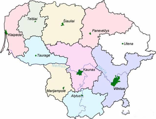 立陶宛是哪个国家的分出来的 弹丸小国从苏联独立出去