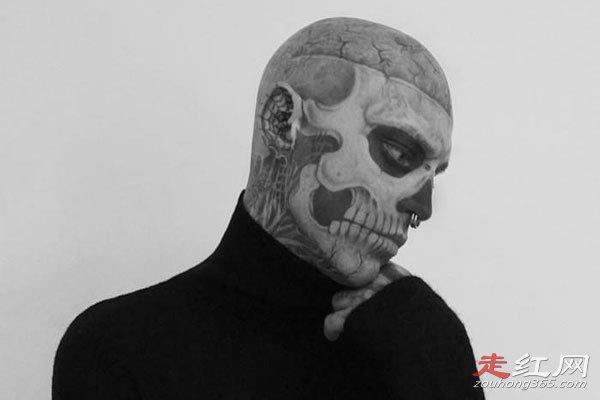 僵尸男孩怎么死的 Rick Genest为什么会选择自杀