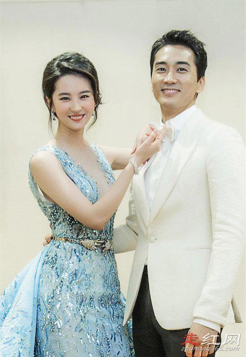 刘亦菲现在老公是谁个人资料 被韩国欧巴宋承宪抢走了