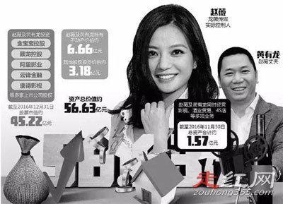 赵薇黄有龙事件是怎么回事 黄是这位高官的司机