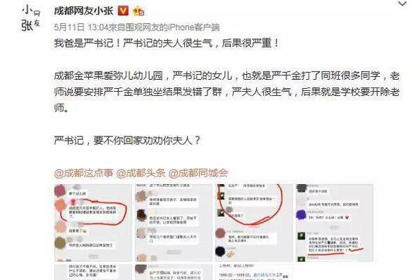 严书记是什么身份 女儿事件:夫人一句话说倒台了