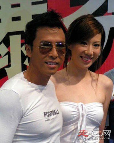 甄子丹万绮雯相恋3年却突然分手 前妻叫梁静慈