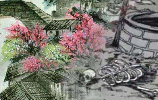 语文书上最恐怖一页 配图插画被发现有鬼很诡异