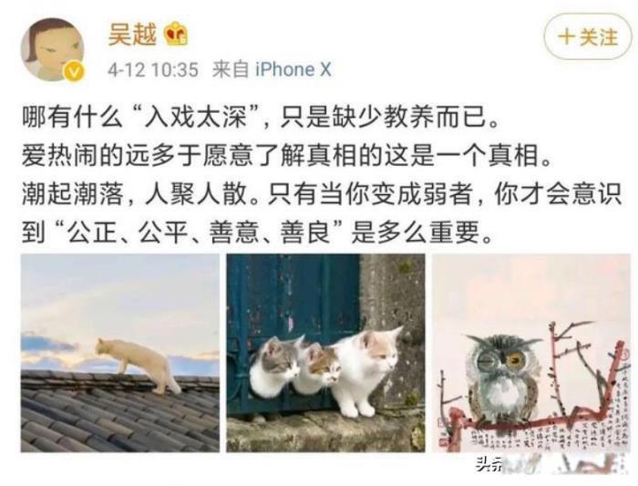 吴越结婚了吗 和陈建斌在一起多久为何分手