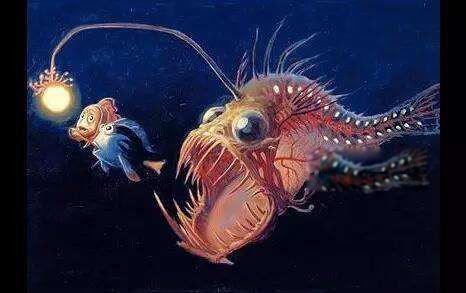 琵琶鱼真实图片是什么鱼 雄性会寄生在雌性身上一辈子繁殖