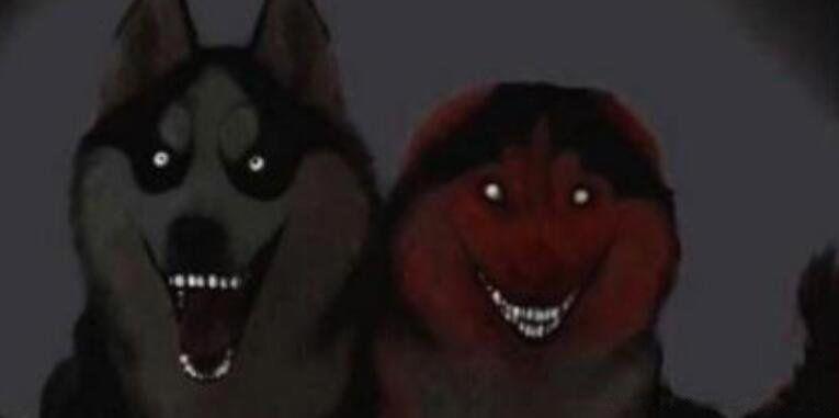 微笑狗头像图片恐怖 1990年原图的恐怖事件好渗人