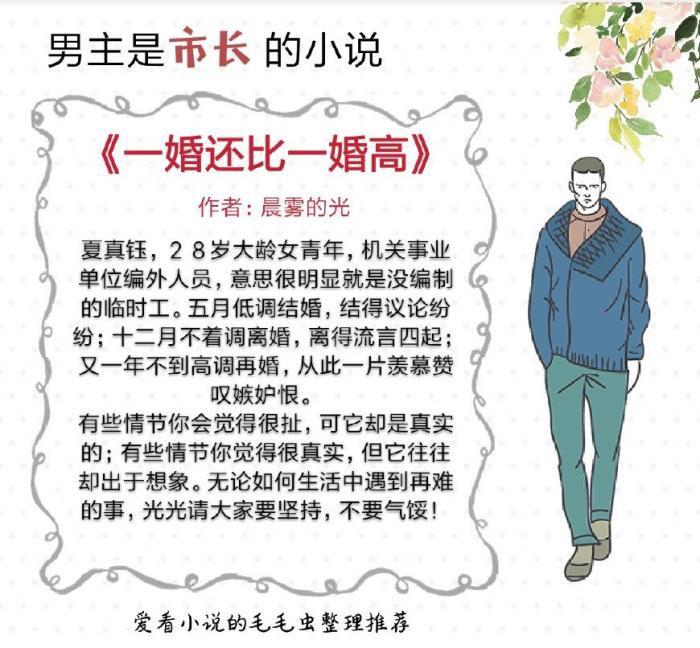 高干文推荐 现代言情男主是市长的小说