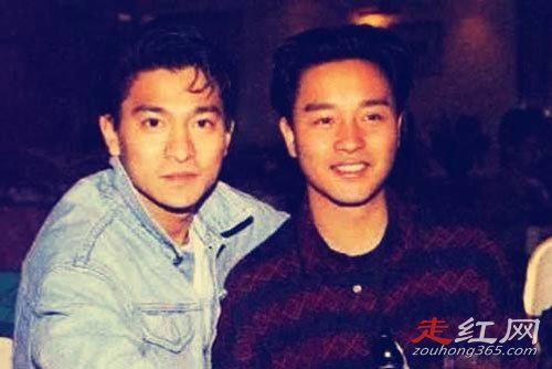 张国荣被刘德华推下楼是真的吗 有过一点小不愉快