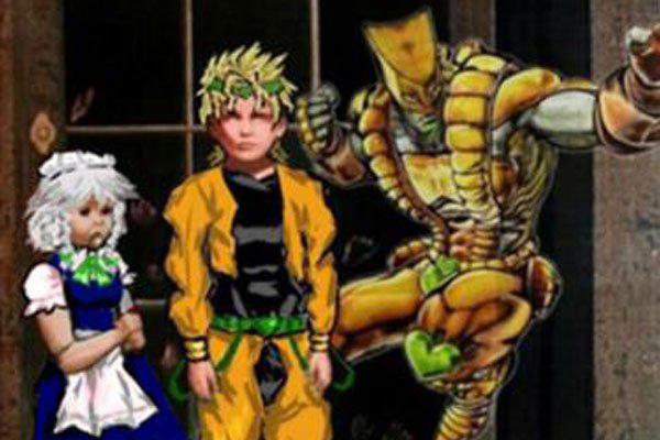 迪奥的世界原画恐怖在哪 看了这幅画心里不舒服