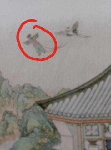 语文书上有鬼图片放大 四年级语文书上的灵异图片