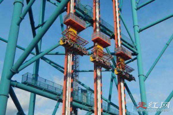 世界最高跳楼机有多高 大约有41层楼那么高