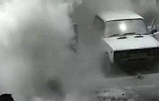 加油站给鬼车加油事件 发生在哪里监控视频是真的吗