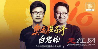 白岩松和汪峰什么关系 长得像是兄弟吗