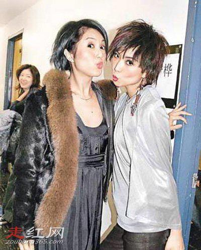 杨千嬅郑秀文对比照长得很像 现在的关系还不错