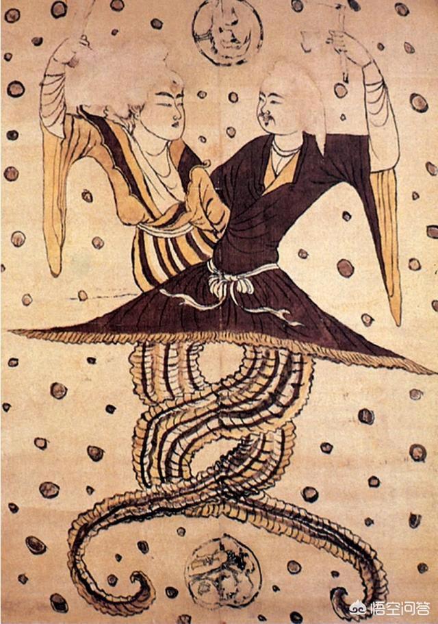 女娲图片真身漂亮 真正的女娲娘娘真身人首蛇身