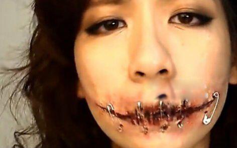 裂口女是什么意思真的存在吗 图片恐怖吓死人